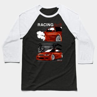 E46 Racing Royalty Baseball T-Shirt